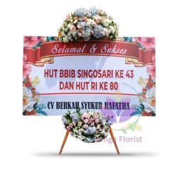 Bunga Papan Selamat Black – MK