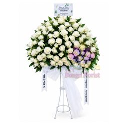 Standing Flower - Duka Cita White